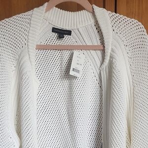 Banana Republic Women's Cream Cardigan